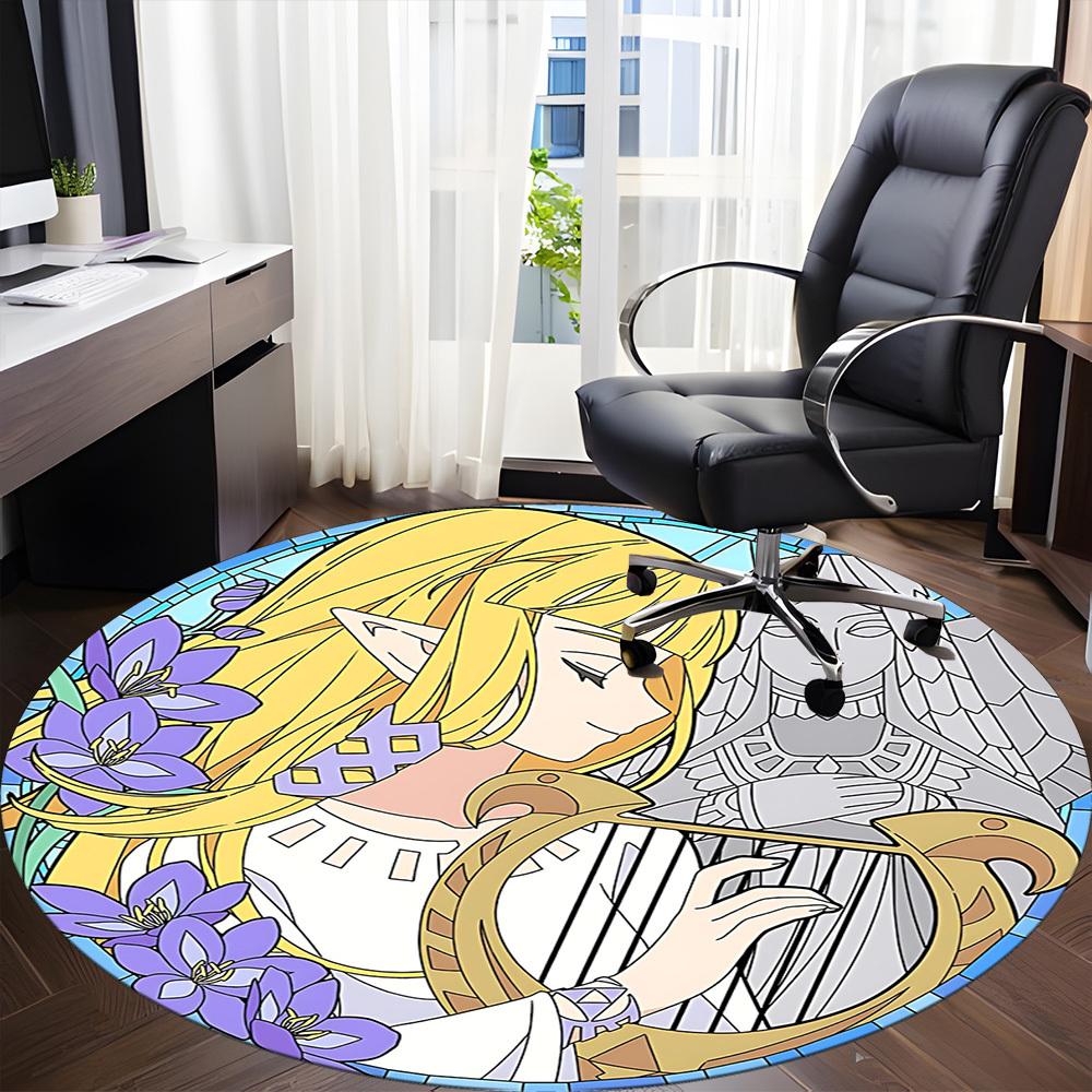 1pc Legend Zelda Office Round Area Rug, Under Office Chairs Bedroom Living Room Home Decor a1016251