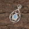 Milky Opal 925 Solid Sterling Silver Pendant, Handmade Gemstone Pendant Jewelry, Gifts For Wife Brand New Pendant