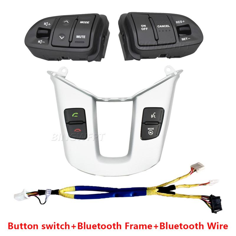 Steering Wheel Switch Bluetooth Button Switch Kit For Kia Sportage SL 2011 2012 2013 2014 2016 (Except 2015) Answering Phone