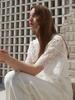 Myue Lace Blouse White
