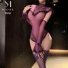 Man Yu Sexy Lace See-Through Bodysuit with Sleeves - Temptation Uniform Set 8006