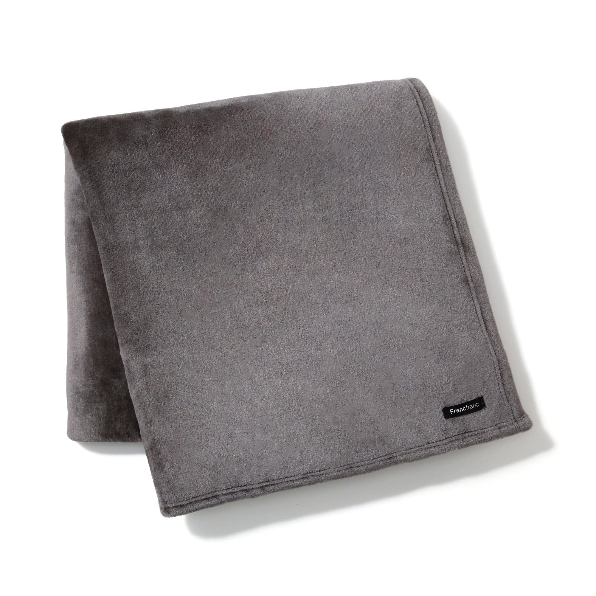 

Francfranc WARMY Solid Blanket, Single, 140cm x 200cm, Gray, 2025 Model