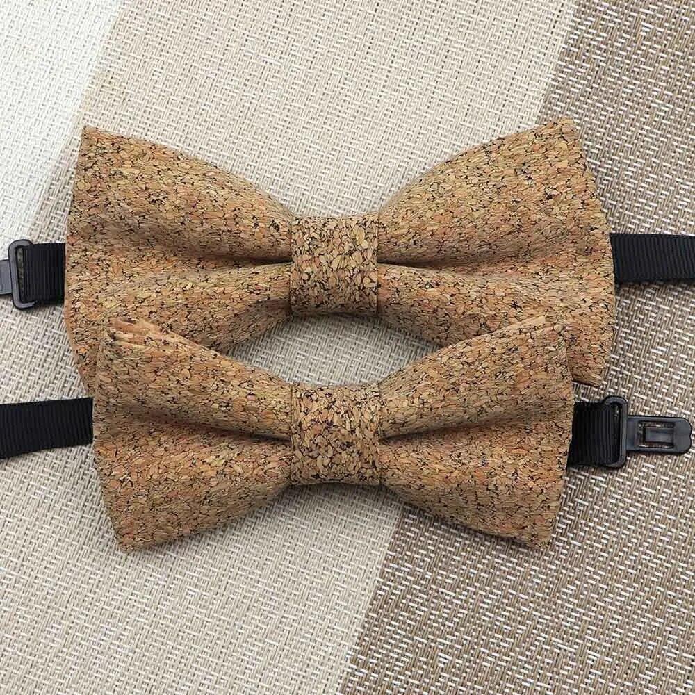 1PC, Fashion Bow Shape Bow Tie, Double Layer, Wood, Gentleman,Handmade, Butterfly,