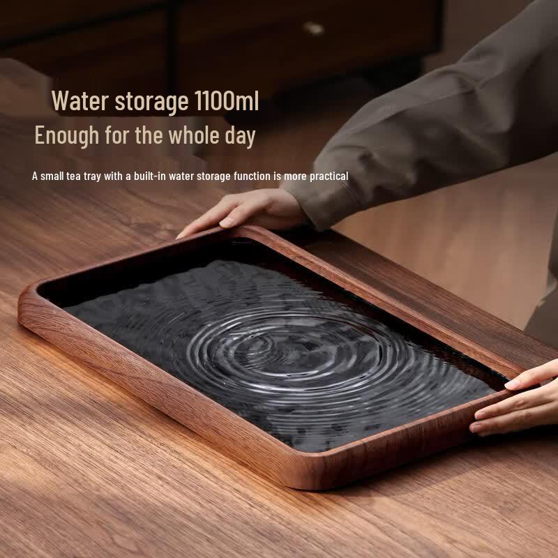 Small Chinese Acrylic Kung Fu Tea Tray