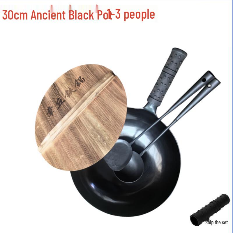 

Zhenshengyi Zhangqiu Hand-Forged Iron Wok Set