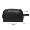 Herren Geldbörsen Retro PU-Leder Münzbörse Luxus Business Handtaschen Vintage Handgelenktasche Handy Taschen Einfarbige Aufbewahrungstaschen