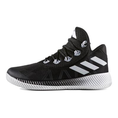 Energy Bounce BB Gewebte Klassische Rutschfeste Stützende Low-Top Retro Basketballschuhe Herren Sneaker Schwarz Weiß Grau BW0562