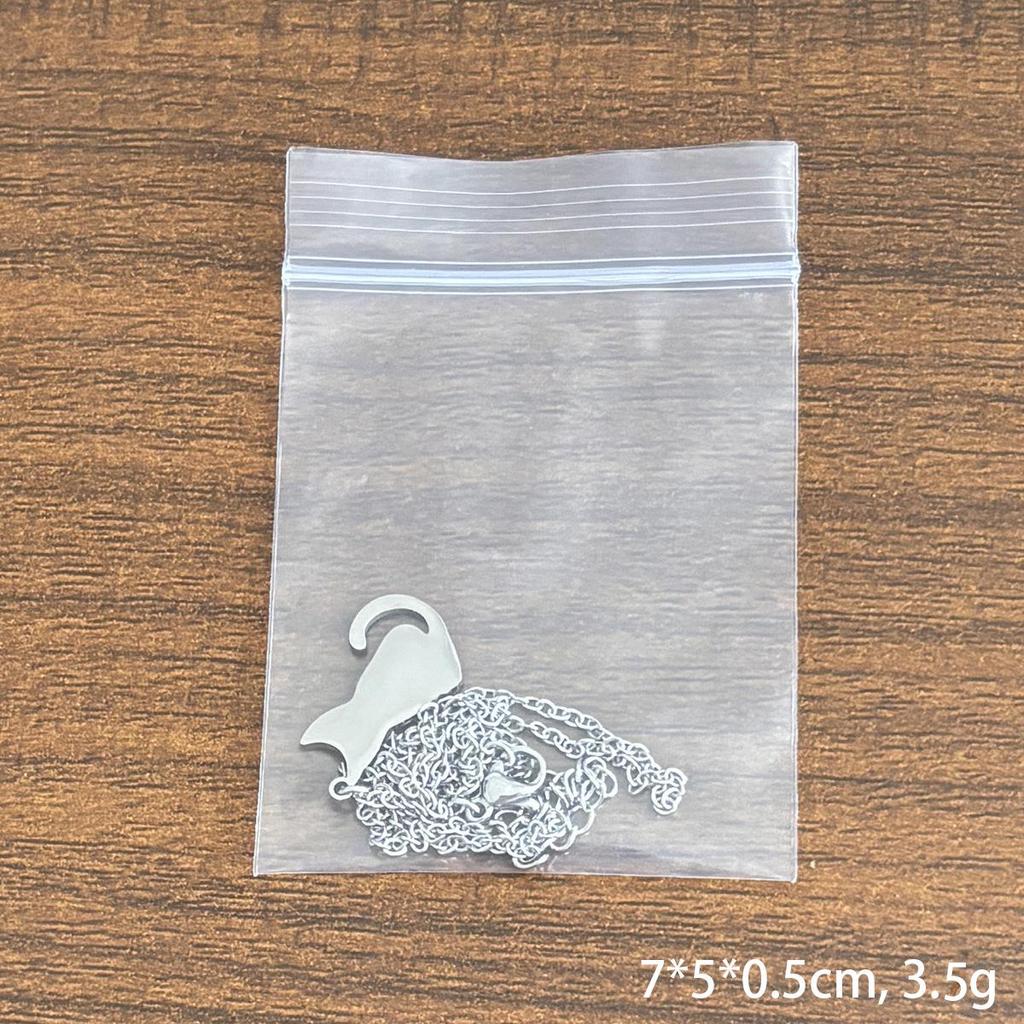 18K Gold Plated Stainless Steel Cute Cat Pendant Necklace for Women