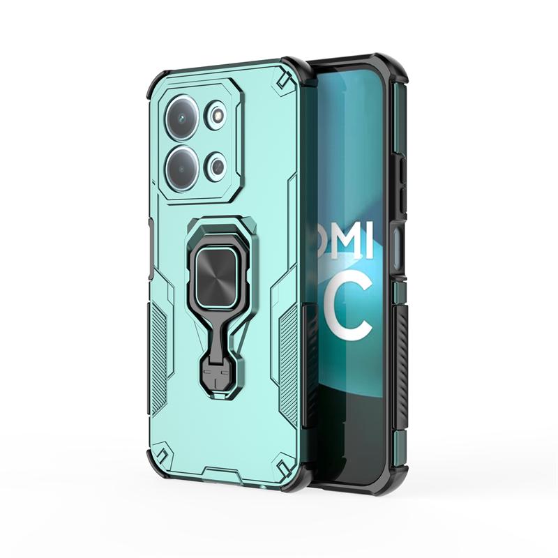 Heavy Armor Case For Xiaomi Redmi 15C Magnetic Suction Stand Phone Holder Back Cover Redmi 15C Case For Redmi 15C Case 6.9 inch