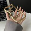 Cool 3D Snake Hollow Dissipate Heat Phone Case For iPhone 17 16 15 14 13 12 11 Pro Max White Shockproof Soft Silicone Cover