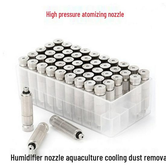 High-Pressure Atomizing Spray Nozzle for Greenhouse, Pesticide Application, and Disinfection