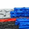 TEESE 884pcs Technic Axle Pin Chain Link Connector Brick Set, Compatible with Lego Technic Parts, for MOC Technic Projects Bulk Blocks (Random Color)