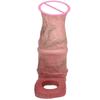 Wearable Realistic Male Penis Sleeve for Man Cock Sex Toys Artificial Penis Enlarge Condom Penis Extender Lock Sperm Condom