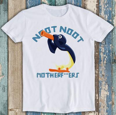 Noot Noot Meme Pingu Motherfcukers Lustiges Geschenk T-Shirt M1446