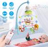 REMOKING Baby Mobile with Music, Rotating Crib Toy, Gentle Sounds, Newborn Baby Gift, Boy or Girl (Blue)