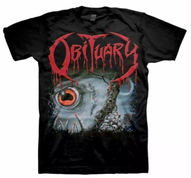 Obituary Cause of Death Double-sided Album Shirt