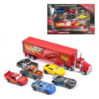Cars Model Trucks Toy Set Alloy Diecast Car Set 1/46 Diecast Model Trucks Toys Gift For Kids