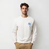 New MLB American Sweatshirt Unisex White 3AMTV0741-50CRS