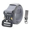 Elastic Tactical Nylon Belt with Alloy Buckle, Popular for Outdoor Use, Customizable Size