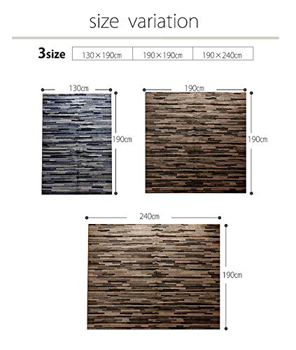 IKEHIKO Rug, Blue, 130 X 190 Cm, Mattone, Plain Weave, 4723159