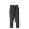 XL~5XL Autumn Winter Pants Woolen Thickened Middle-aged and Elderly Mother Pants Ladies Harlan Tapered Trousers High Waist Casual Pants