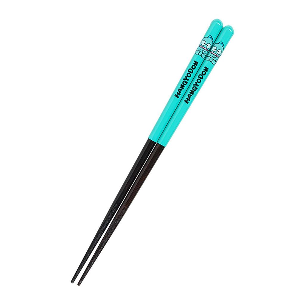 Sanrio Hangyodon Easy To Natural 468762 Chopsticks, 21cm, Non-Slip, Grip, Wood,