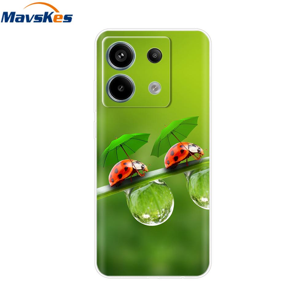 For Redmi Note 13 Pro 4G 5G Fundas Cover TPU Silicon Protective Case For Xiaomi Redmi Note13 13Pro Phone Clear Back Cover Bumper