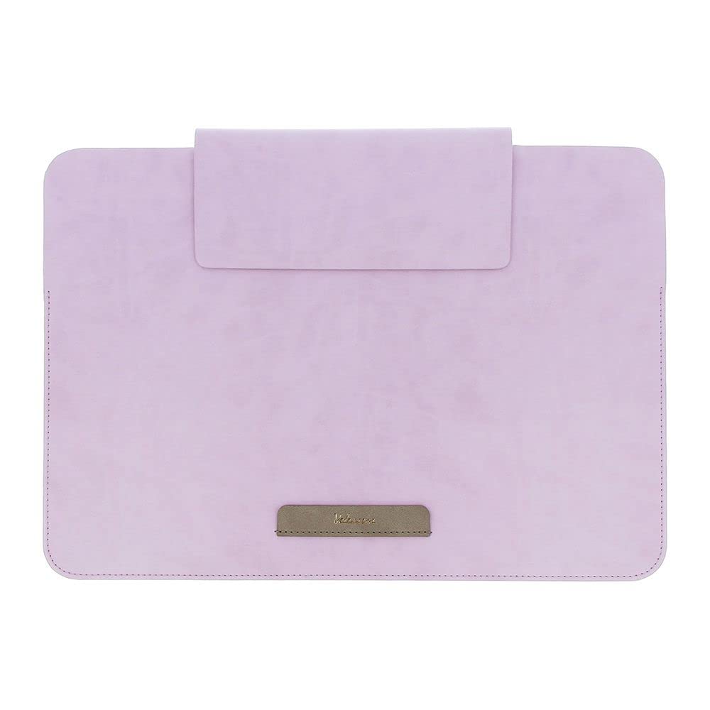 Velesera Laptop Sleeve Case with Stand for Laptops (Lavender) 13-inch (VL)