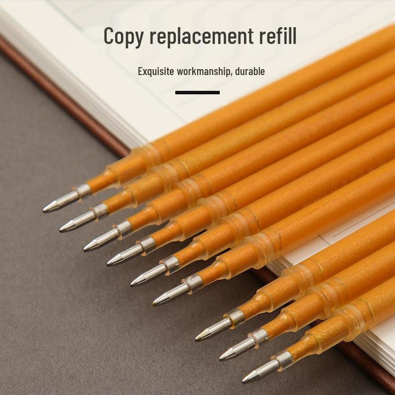 Golden Buddhist Sutra Pen Refill: Hand-Copied Heart Sutra & Great Compassion Mantra Copybook.