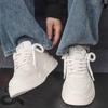 Fashion Men's White Sneakers Spring Autumn New Mesh Breathable Comfortable Casual Shoes Fashion Height Increase Lace Up Vulcanized Shoes