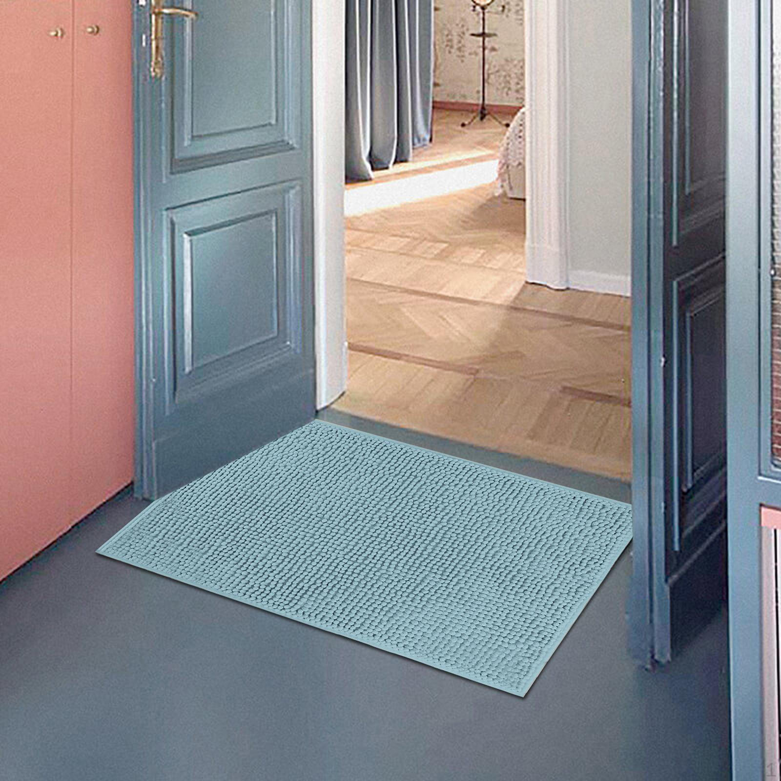 

Door Mat Doormat Washable Comfortable Non Slip Indoor Soft Floor Entrance Rug for Room синій