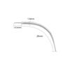 1/5Pcs Stainless Steel Duide Rod Piercing Stretching Tool for Internally & Externally Threaded Jewelry Body Piercing Tools