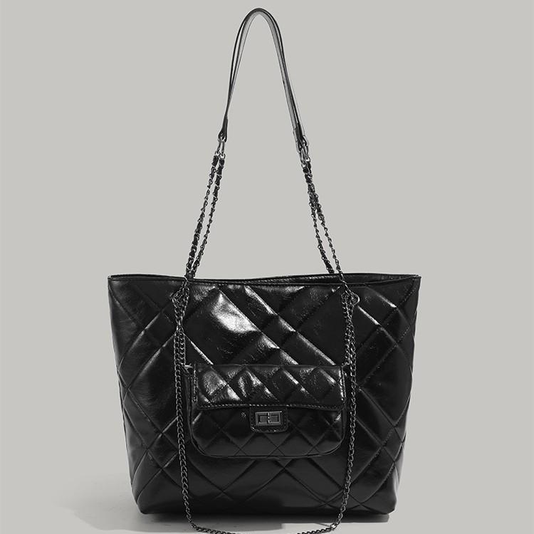 Niche Design Quilted Chain Bag 2025 New Fashion Morning Commute Mother-Daughter Bag Single Shoulder Crossbody Bag for Women Trendy