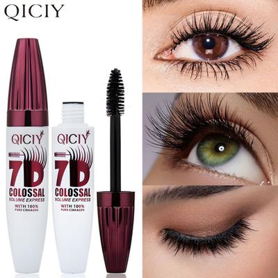 Qiciy 7d Waterproof Mascara Voluminous Curling Lengthening