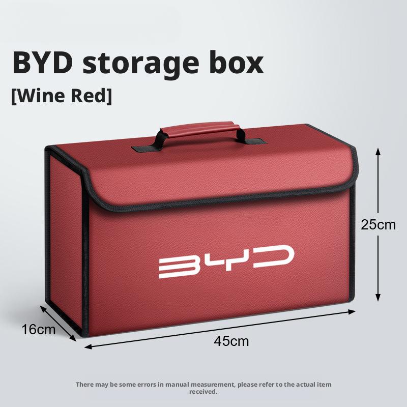 Auto Kofferraum Aufbewahrungsbox Organizer Verstauen Aufräumen Behälter Tasche Für BYD M6 G3 G5 T3 F3 I3 F0 F6 S6 S8 E5 E6 G6 Song Qing Yuan Max