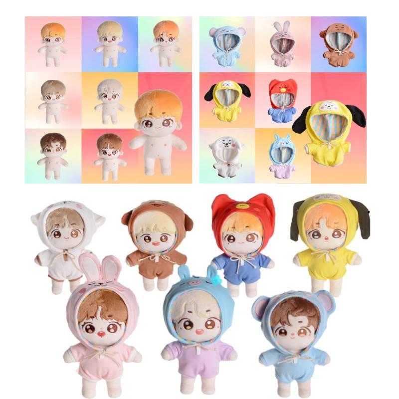 Set Of 13 Plush Dolls Featuring Your Favorite K-pop Stars Perfect For Fans Of Bts Txt And More!