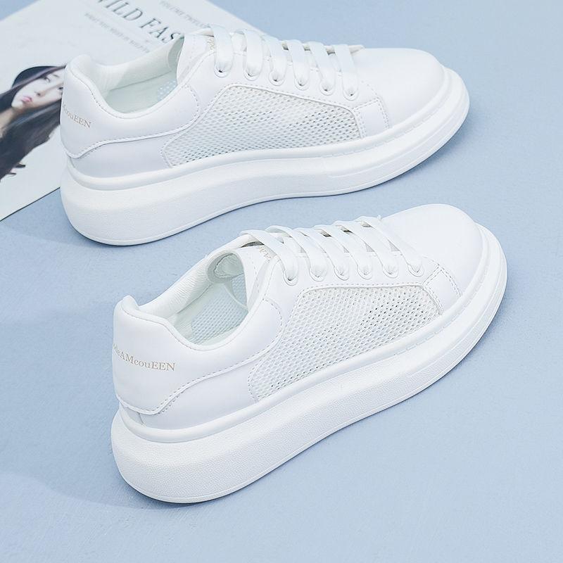 

Весна и лето новая женская платформа McQueen универсальная женская обувь повседневная спортивная обувь для скейтборда женская 41