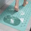 Bathroom Anti Slip Pad PVC Solid Color Massage Pad, Household Anti Fall Suction Cup Carpet, Waterproof and Dirt Resistant Toilet Floor Mat