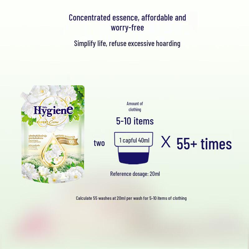 Adoucissant Concentré pour Linge Hygiène Thaïlandais Importé