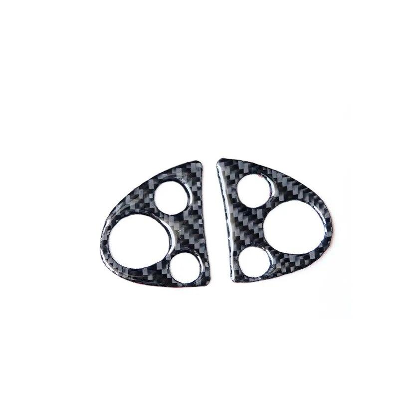 

Для Infiniti FX 2009-2013 QX70 2014-2017 автомобильные кнопки на рулевом колесе, накладка на панель, наклейка из углеродного волокна, аксессуары для стайлинга чёрный