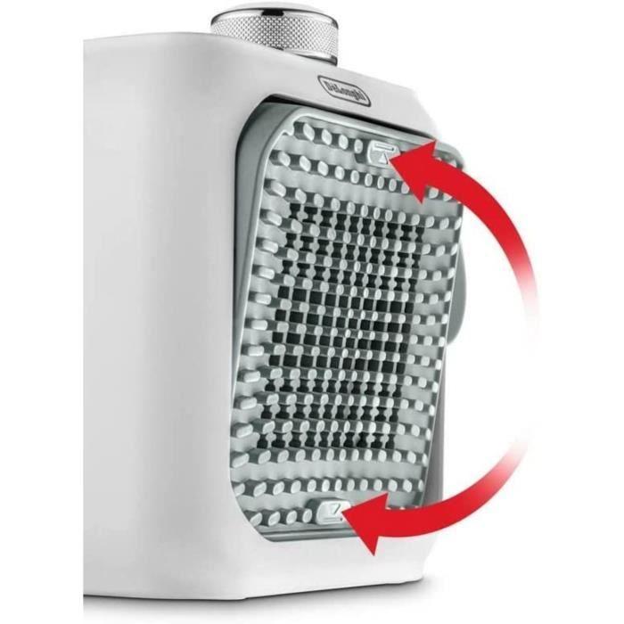 Radiateur Soufflant Céramique - DELONGHI - HFX10B03.GR - Vert - Electrique - Vertical