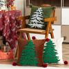 American Style Christmas Elements Cushion Cover Bedroom Living Room Sofa Decoration Pillow Cover Can Be Disassembled and Washed