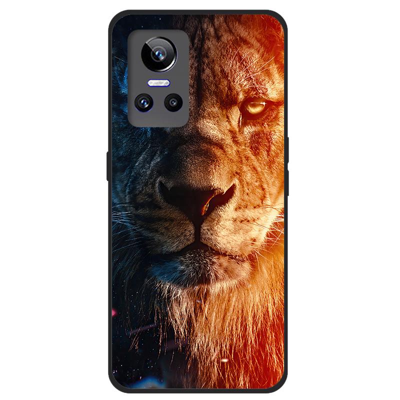 For Realme GT Neo 2 5G Case TPU Silicone Soft Cartoon Clear Case for Realme GT Neo 2 3 Neo3 Phone Cover Neo2T Transparent Coque