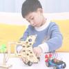 Kid's Diy Mechanical Hand Puzzle Educational Toy Wooden Material Pack M-12