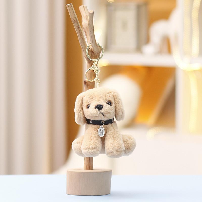 Shar Chinese Corgi Pei Small Plush Dog Doll Pendant For Girls Gifts Collection