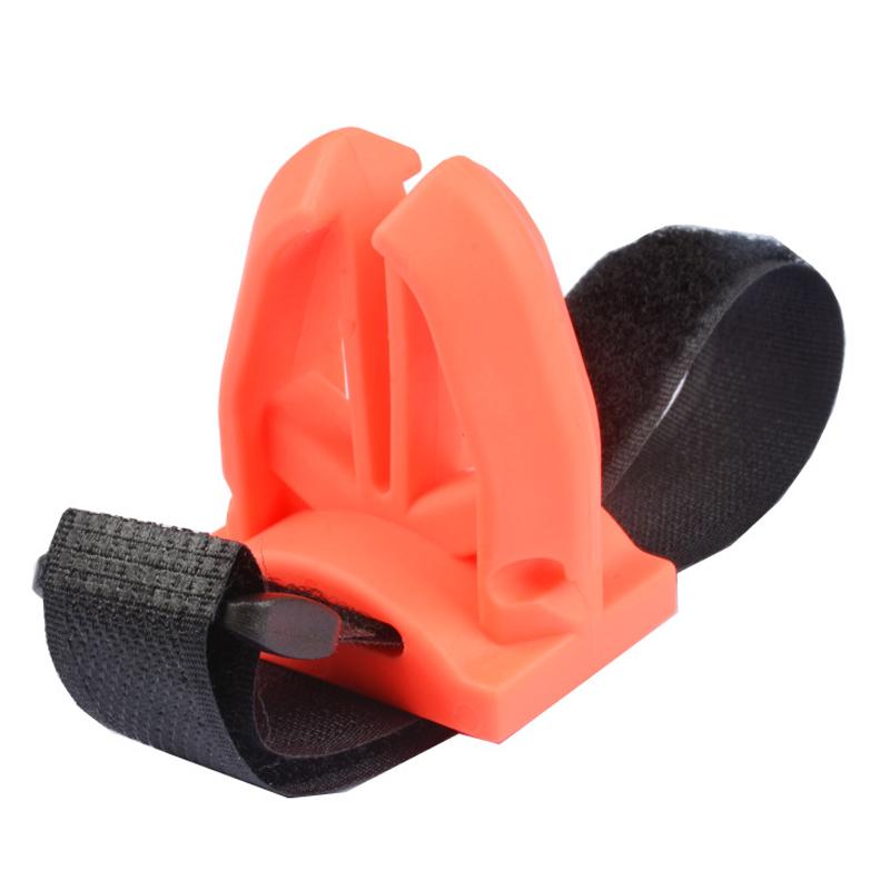 

1Pc Fishing Rod Holder Portable Pole Rack Bait Holder V-Shaped Rod Rack For Boat Marine Fishing Rod Gear Portable Accessories оранжевый