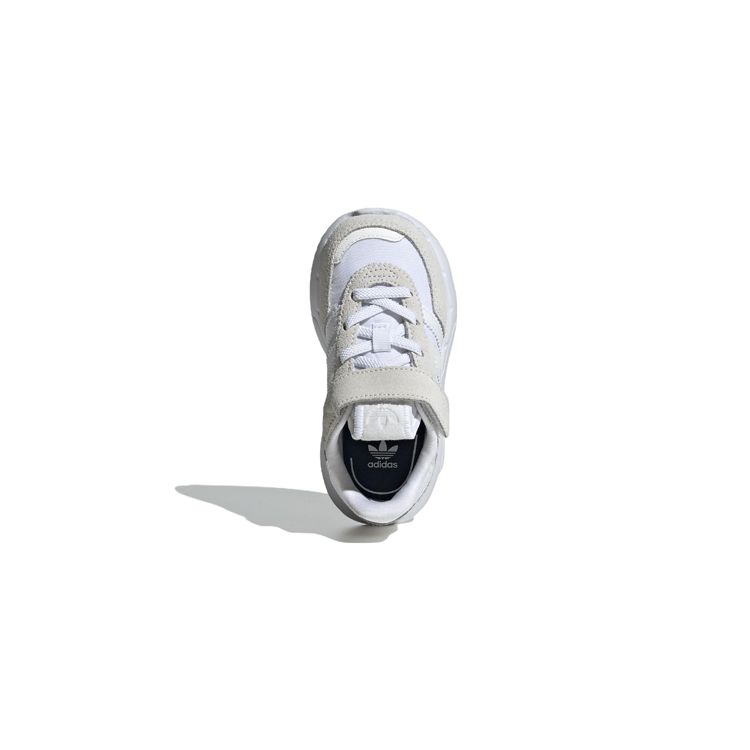 Adidas Originals Retropy F2 Non-Slip Shock Absorbing Low-Top Walking Shoes Baby Shoes White Gray GX9070