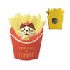 Cat Fridge Magnet, Cute Handmade Decoration, Bread Coffee Shop Accessory, Resin Small Figurine