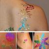 8ML Flash Tattoo Skin Glue Skin Glitter Powder for Facial Body Painting Eye Makeup