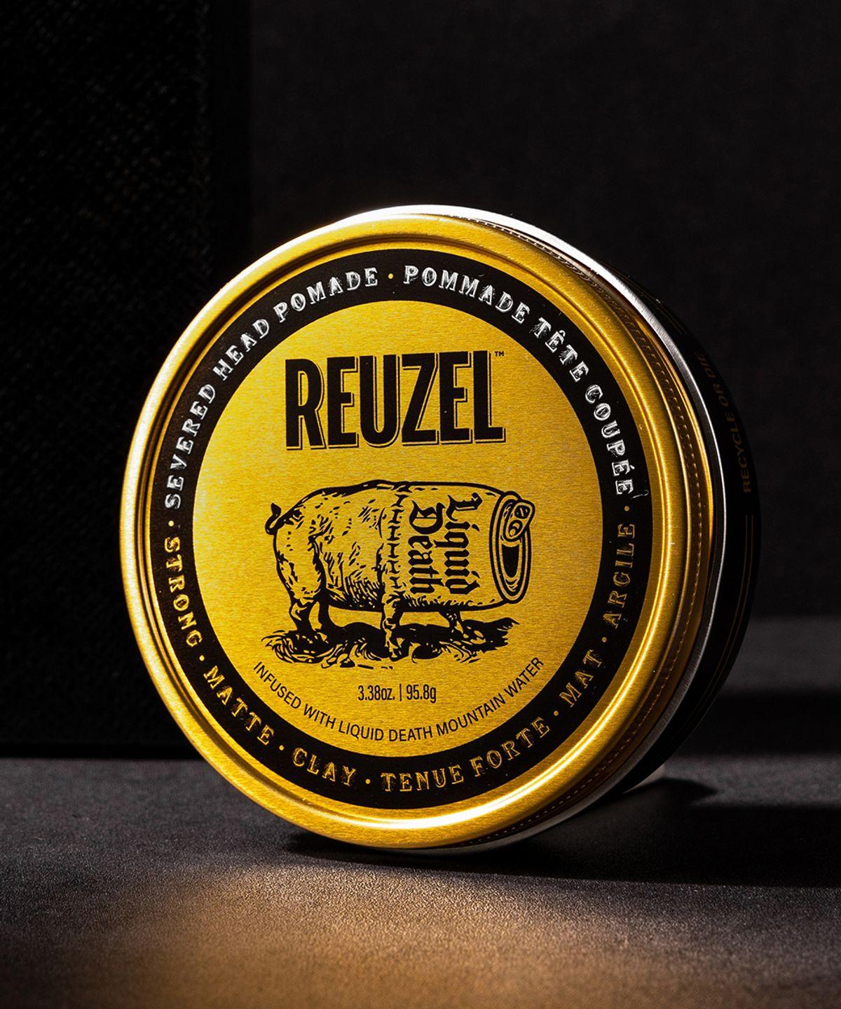 Liquid Death Served Head Clay Pomade 95g